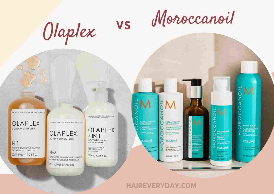 Olaplex vs Moroccan oil