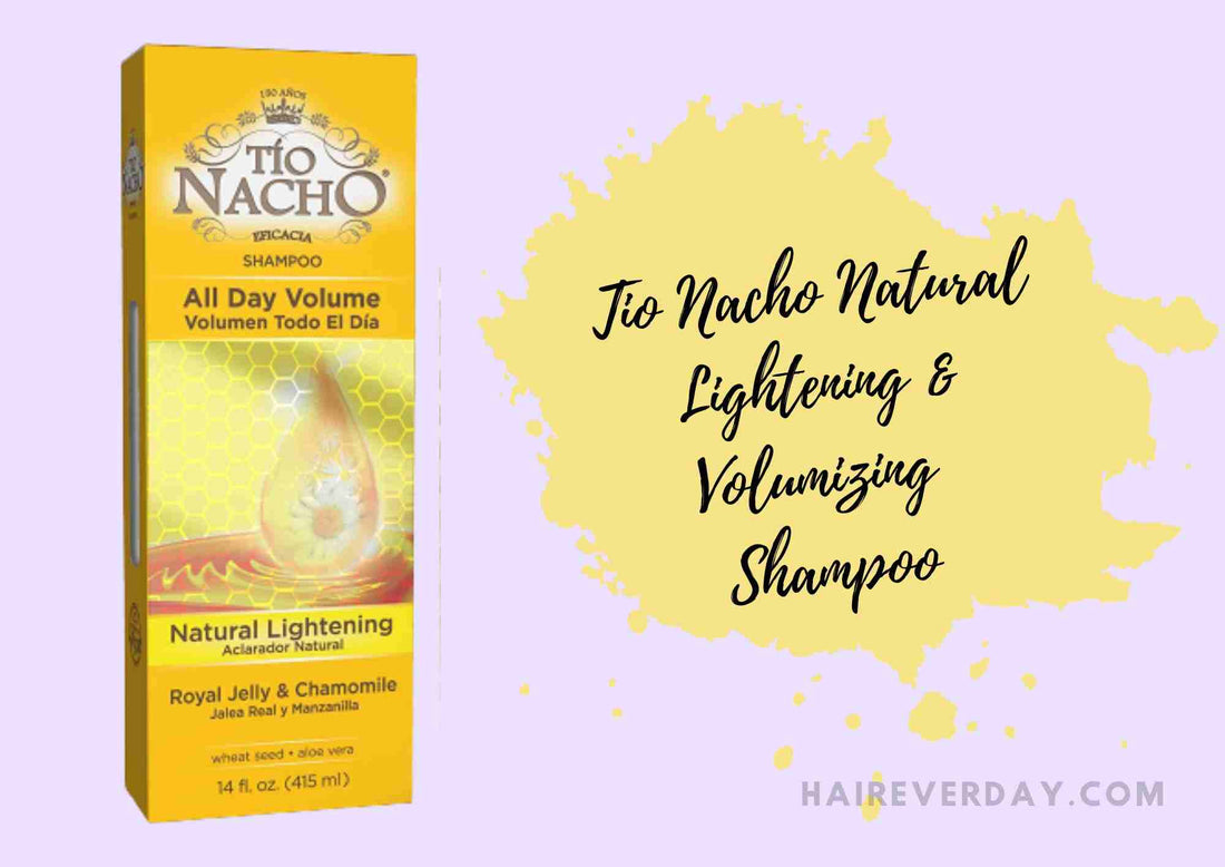 Tio Nacho Natural Lightening and Volumizing Shampoo ingredients and review