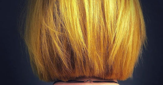 yellow ombre hair