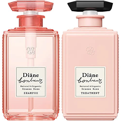 Diane Shampoo & Treatment Set Grasse Rose Fragrance DAMAGE REPAIR Diane Bonheur 500ml