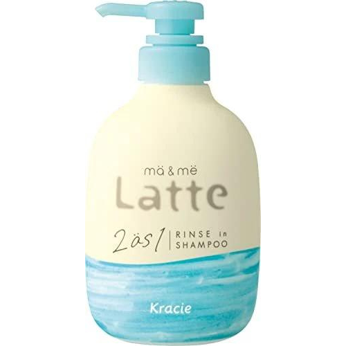 Kracie Ma＆Me Latte 2-In-1 Rinse In Conditioning Shampoo 490mL